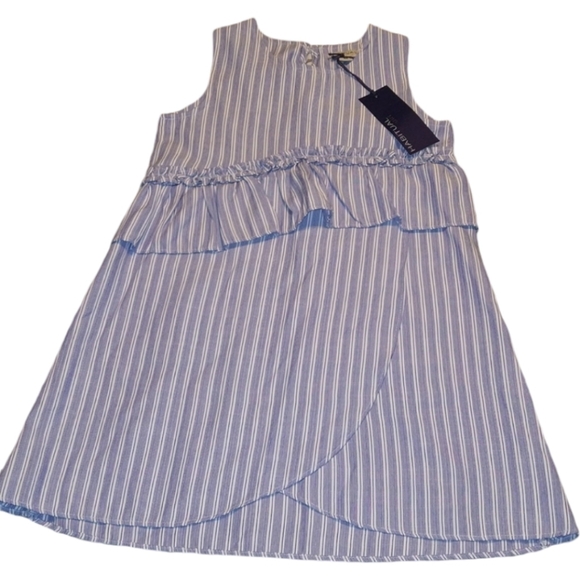 Habitual Other - NWT Habitual nautical sundress blue & white stripe size 6x